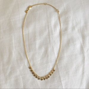 Madewell Hammered Charm Necklace